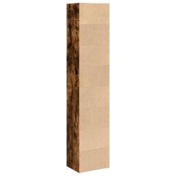 Berkfield Home Bookcase Smoked Oak 40x30x189 cm Engineered Wood in Brown - Size: 40 x 30 x 189 cm - thumbnail 6