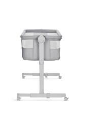 Kinderkraft NESTEE UP 2 Baby Bedside Crib Infant Cot Cradle Lightweight Compact in Light Grey - thumbnail 6
