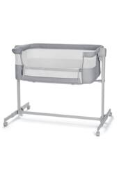 Kinderkraft NESTEE UP 2 Baby Bedside Crib Infant Cot Cradle Lightweight Compact in Light Grey - thumbnail 7