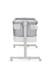 Kinderkraft NESTEE UP 2 Baby Bedside Crib Infant Cot Cradle Lightweight Compact in Light Grey - thumbnail 8