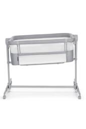 Kinderkraft NESTEE UP 2 Baby Bedside Crib Infant Cot Cradle Lightweight Compact in Light Grey - thumbnail 4