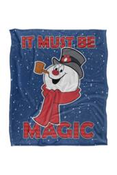 Warner Brothers Frosty The Snowman 152x127 cm It Must Be Magic Soft Throw Blanket - thumbnail 1