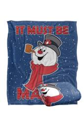 Warner Brothers Frosty The Snowman 152x127 cm It Must Be Magic Soft Throw Blanket - thumbnail 2
