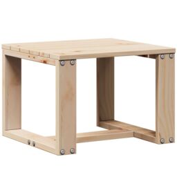 Berkfield Home 3 Piece Garden Lounge Set Solid Wood Pine in Brown - thumbnail 7