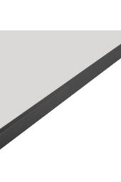 Garden Sanctuary Modern Oval Metal Full Length Wall Mirror Black - thumbnail 6