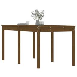 Berkfield Home Garden Table Honey Brown 159.5x82.5x76 cm Solid Wood Pine - thumbnail 4