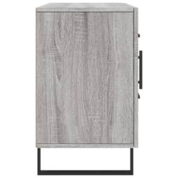 Berkfield Home Sideboard Grey Sonoma 100x36x60 cm Engineered Wood - Size: 100 x 36 x 60 cm - thumbnail 7