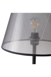 Living and Home Modern Bedside Lamp Table Lamp in Black - thumbnail 6