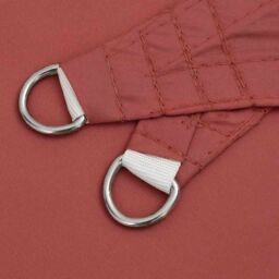 Berkfield Home Sun Shade Sail Terracotta 2x2x2 m 100% Polyester Oxford - thumbnail 5