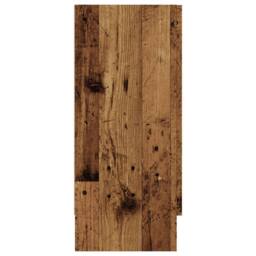 Berkfield Home Sideboard Old Wood 120x30.5x70 cm Engineered Wood in Brown - thumbnail 5
