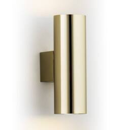 Netlighting Mitos Up & Down Wall Lamp Brass Steel in Gold - thumbnail 1