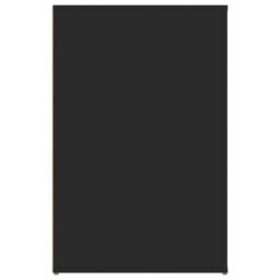 Berkfield Home Elegant Desk Black 100x49x75 cm Engineered Wood - Size: 100 x 49 x 75 cm - thumbnail 8