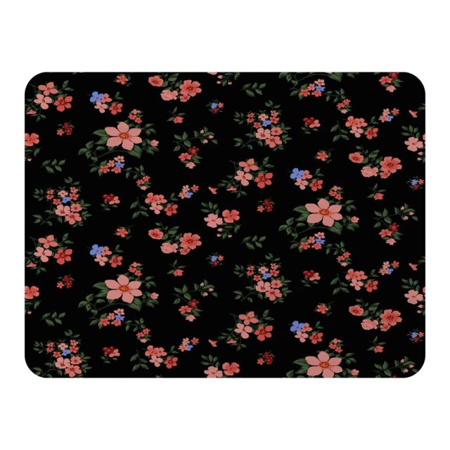 Benjamin Tate Design Beautiful Pink Flowers Blanket in Natural - Size: 120 cm x 150 cm - image 1