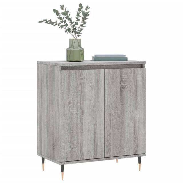 Berkfield Home Sideboard Grey Sonoma 60x35x70 cm Engineered Wood - Size: 60 x 35 x 70 cm - image 1