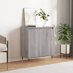 Berkfield Home Sideboard Grey Sonoma 60x35x70 cm Engineered Wood - Size: 60 x 35 x 70 cm - thumbnail 2