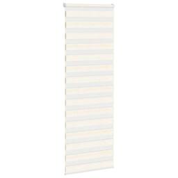Berkfield Home Zebra Blind Marble Beige 75x230 cm Fabric Width 70.9 cm Polyester - thumbnail 3