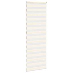 Berkfield Home Zebra Blind Marble Beige 75x230 cm Fabric Width 70.9 cm Polyester - thumbnail 4