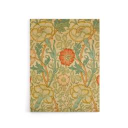 "Artery8 Pink Carnations & Roses W. Morris Vintage Canvas Wall Art - Size: W18"" x H24""" - thumbnail 1