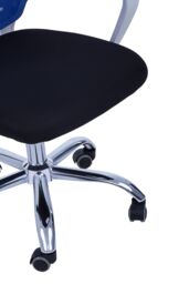 Orsina Premium Home Office Swivel Desk Chair in Blue - thumbnail 6