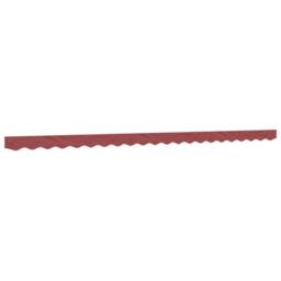 Berkfield Home Replacement Fabric for Awning Valance Burgundy Stripe 5 m in Red - thumbnail 2