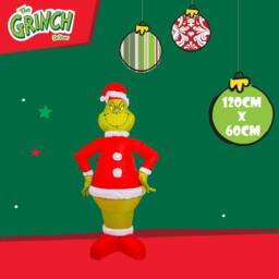 VFM e-Store Grinch Christmas Inflatable Outdoor Decoration in Green - thumbnail 2