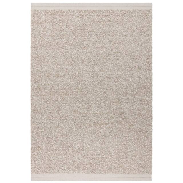 The Rug Shop UK Beige Handmade Modern Easy to clean Plain Rug - Size: 160 cm x 230 cm