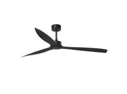 Netlighting Just Fan Matt black ceiling fan 3 Blades with DC motor 178cm - thumbnail 1