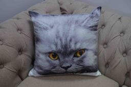 Rapport Home Smokey Cushion Cover (43x43 cm) - Size: 43 cm x 43 cm - thumbnail 1