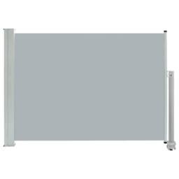Berkfield Home Patio Retractable Side Awning 80x300 cm Grey - thumbnail 2
