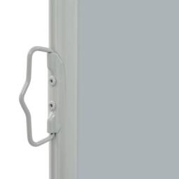 Berkfield Home Patio Retractable Side Awning 80x300 cm Grey - thumbnail 5