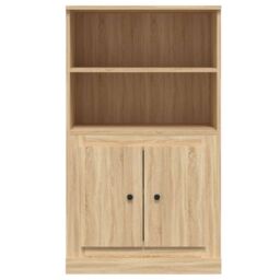 Berkfield Home Highboard Sonoma Oak 60x35.5x103.5 cm Engineered Wood in Brown - thumbnail 6