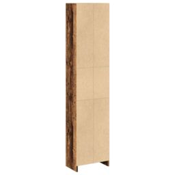 Berkfield Home Bookcase Old Wood 40x24x176 cm Engineered Wood in Brown - Size: 40 x 24 x 176 cm - thumbnail 6