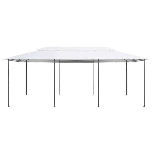 Berkfield Home Gazebo 600x298x270 cm White 180g/m ² - Size: 600 x 298 x 270 cm - image 1