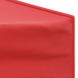 Berkfield Home Folding Party Tent with Sidewalls Red 2x2 m - thumbnail 6