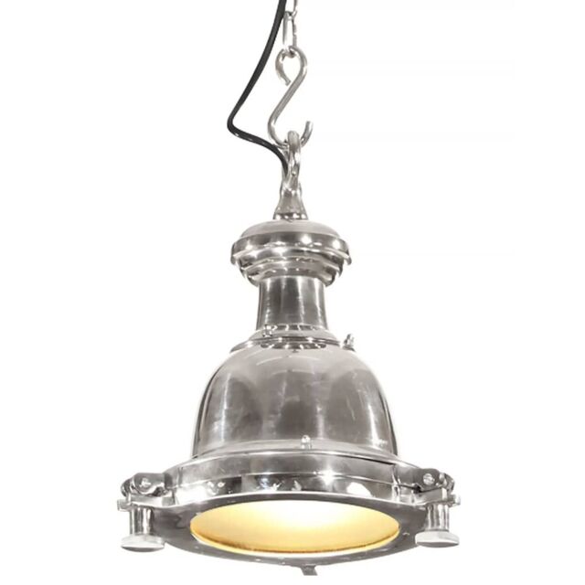 Berkfield Home Pendant Lighting 25x25x136 cm¬†Aluminium in Silver - Size: 25 x 25 x 136 cm - image 1