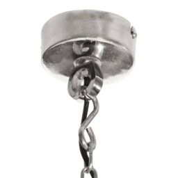 Berkfield Home Pendant Lighting 25x25x136 cm¬†Aluminium in Silver - Size: 25 x 25 x 136 cm - thumbnail 5