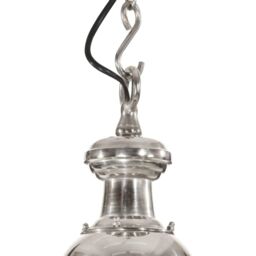 Berkfield Home Pendant Lighting 25x25x136 cm¬†Aluminium in Silver - Size: 25 x 25 x 136 cm - thumbnail 6