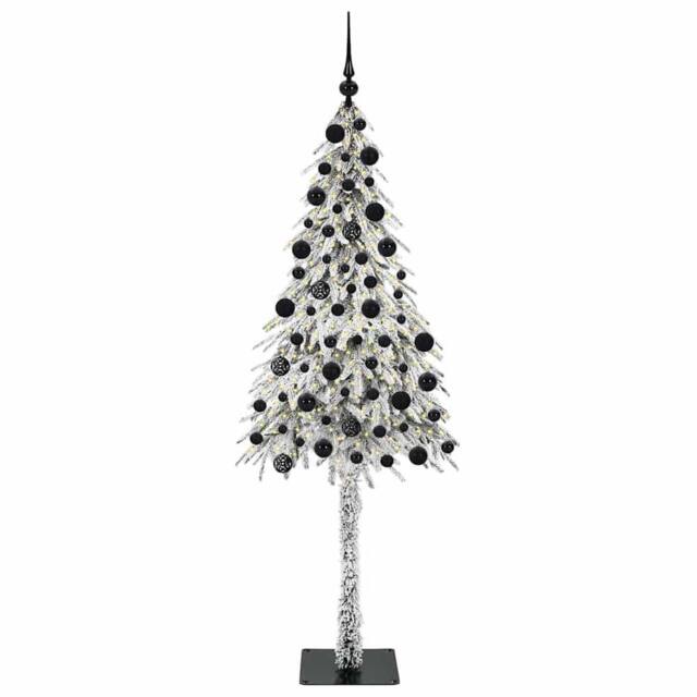 Berkfield Home Stunning Christmas Tree with 300 LEDs White 210 cm PE & Steel - image 1