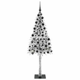 Berkfield Home Stunning Christmas Tree with 300 LEDs White 210 cm PE & Steel - thumbnail 4