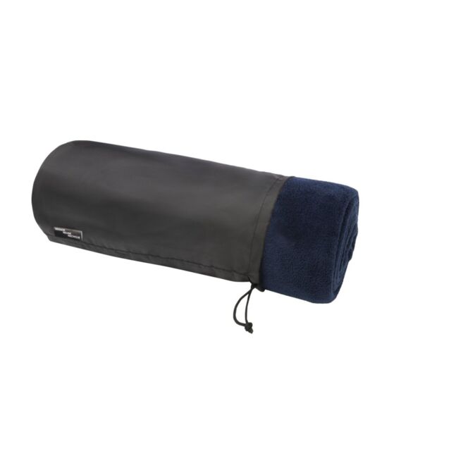 Seasons Lily Fleece Blanket in Dark Blue - image 1