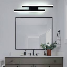 COMELY 13W Indoor Wall Lights, 3 Colour Temperature Acrylic Wall Lights, Black - thumbnail 5