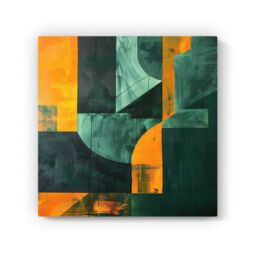 "Warren Reed - Designer Shattered Eye Canvas - Size: W16"" x H16""" - thumbnail 2