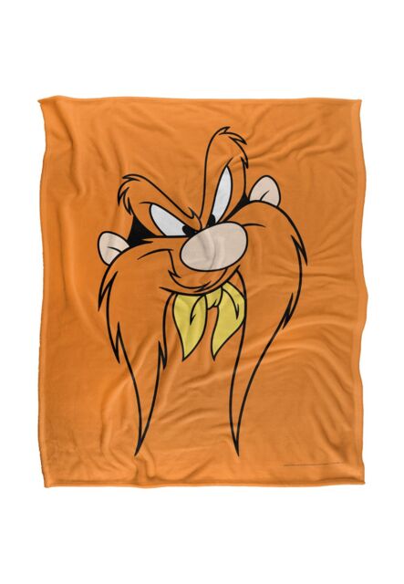 Warner Brothers Looney Tunes Officially Licensed Silky Touch Super Soft Throw Blanket 152 x 127 cm in White - image 1