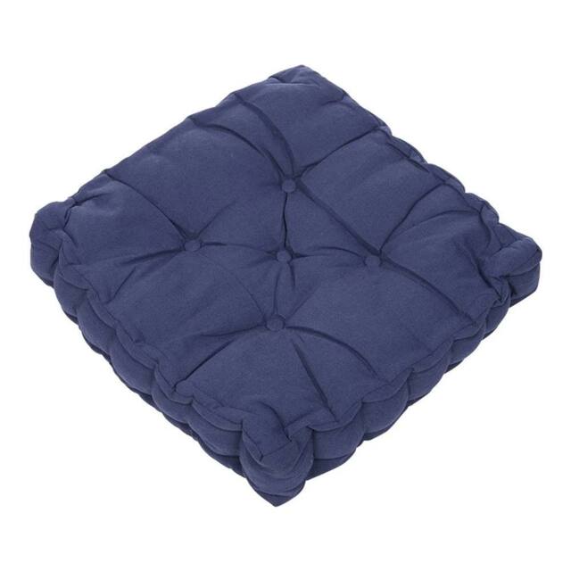 Kelvenix Large Square Dining Pad Dark Blue-Cotton Blend in Dark Blue - Size: 100 cm x 190 cm - image 1