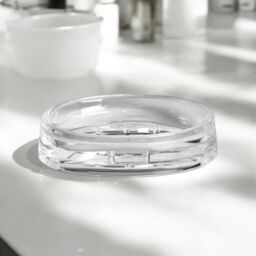 Showerdrape Clarion Clear Acrylic 4 Piece Bathroom Accessory Set - thumbnail 4