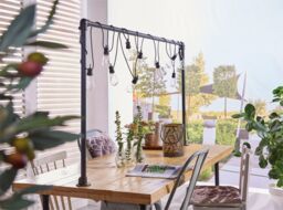 Luxform Solar Vogue 15cm Table Light Flame Effect 6Pk in Dark Grey - thumbnail 5