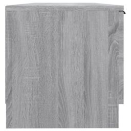 Berkfield Home TV Cabinet Grey Sonoma 102x35x36.5 cm Engineered Wood - thumbnail 5