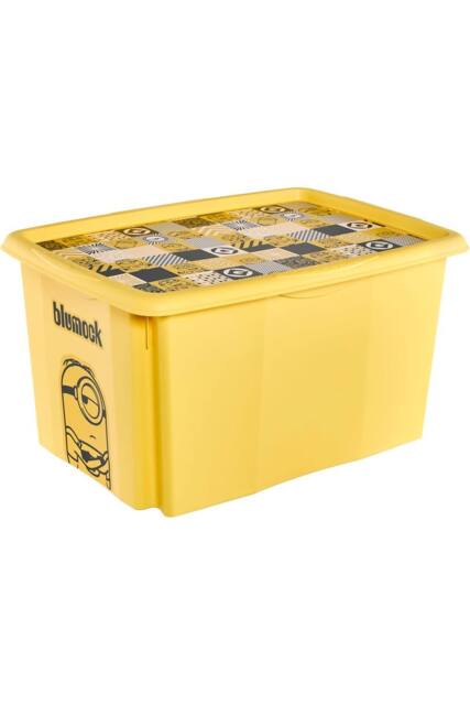 Keeeper Minions Turning Stacking Box 45 Litre - Yellow - image 1