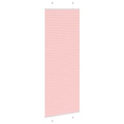 Berkfield Home Pleated Blind Pink 75x200 cm Fabric Width 74.4 cm Polyester - thumbnail 4