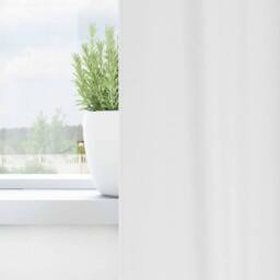 Berkfield Home Modern Curtains with Curtains 2 pcs Pure white 260 x 140 cm Polyester